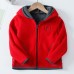 【2Y-13Y】Kids Casual Polar Fleece Hooded Jacket - 31116