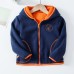 【2Y-13Y】Kids Casual Polar Fleece Hooded Jacket - 31116