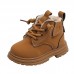 Boys Casual Martin Boots Thickened Fleece Short Boots