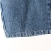 【3Y-12Y】Girls Fashion Star Embroidered Blue Jeans