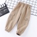 【12M-10Y】Boys Casual Solid Color Pocket Pants