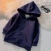 【18M-12Y】Kids Casual Thickened Fleece Hooded Sweatshirt