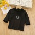 【12M-5Y】Kids Casual Cartoon Print Round Neck Long Sleeve T-shirt