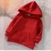 【18M-12Y】Kids Casual Thickened Fleece Hooded Sweatshirt