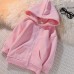 【18M-12Y】Kids Casual Thickened Fleece Hooded Sweatshirt