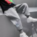 【3Y-13Y】Boys Fashion Striped Casual Pants