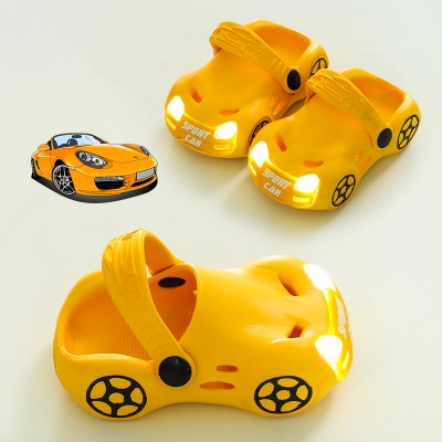 Kids Car-Shaped LED Luminous Slippers