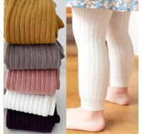 【6M-6Y】Kids Casual Solid Color Leggings