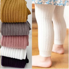 【6M-6Y】Kids Casual Solid Color Leggings