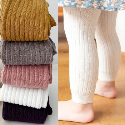 【6M-6Y】Kids Casual Solid Color Leggings