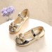 Girl Sequin Bow Knot Princess Shoes