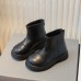 Girl Fashionable And Cool Black Short Martin Boots