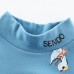 【12M-10Y】Unisex Casual Keep Warm Cartoon Print Multicolor Long Sleeve T-shirt