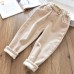 【18M-9Y】Girls Thick Corduroy Pants - 3216