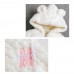 【18M-8Y】2-piece Girls Thick Letter Embroidered Hooded Fleece Jacket With Bag