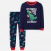 【2Y-8Y】2-piece Unisex Kids Christmas Print Long Sleeve Pajama Set