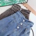 【2Y-13Y】Girls High Waist Jeans