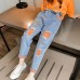 【2Y-11Y】Girl Fashion Blue Jeans - 3211