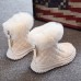 Girls Thick Furry Snow Boots