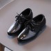 Boys Solid Color PU Leather Shoes