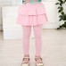 【2Y-11Y】Girls Multicolor Ruffle Leggings