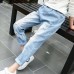 【2Y-11Y】Girl Fashion Blue Jeans - 3211