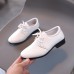 Boys Solid Color PU Leather Shoes