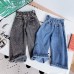 【2Y-13Y】Girls High Waist Jeans