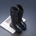 Girls Thick Solid Color PU Leather High Boots