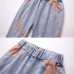 【2Y-11Y】Girl Fashion Blue Jeans - 3211