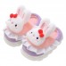 Girls Thick Fluffy Bunny Slippers