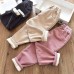 【18M-9Y】Girls Thick Corduroy Pants - 3216