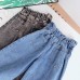 【2Y-13Y】Girls High Waist Jeans