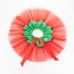 【2Y-7Y】2-piece Girls Christmas Tutu Skirt With Hair Accessories