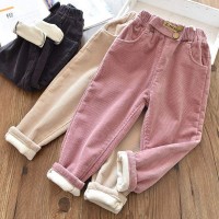 【18M-9Y】Girls Thick Corduroy Pants - 3216