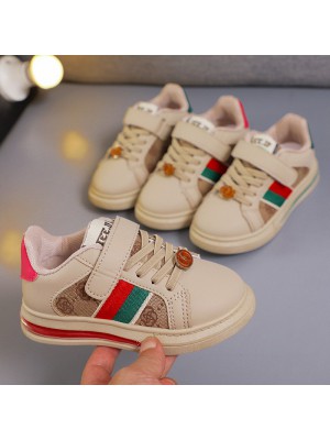 Unisex Kids Khaki Sneakers