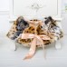 Girls Multicolor Faux Fur Shawl