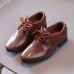 Boys Solid Color PU Leather Shoes