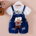 【12M-4Y】Kid Cartoon Denim Overalls(Only Overalls) - 9201